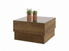 Coffee Table Parati 3826 Mirror On The Top  60*60*35Cm Pine  (Limited 3 Months Warranty)
