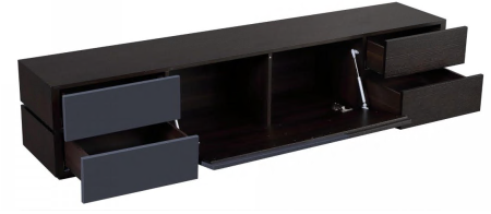 TV STAND ONEVIA W5805-20 40CM*200CM*40CM BLACK/DARK BLUE