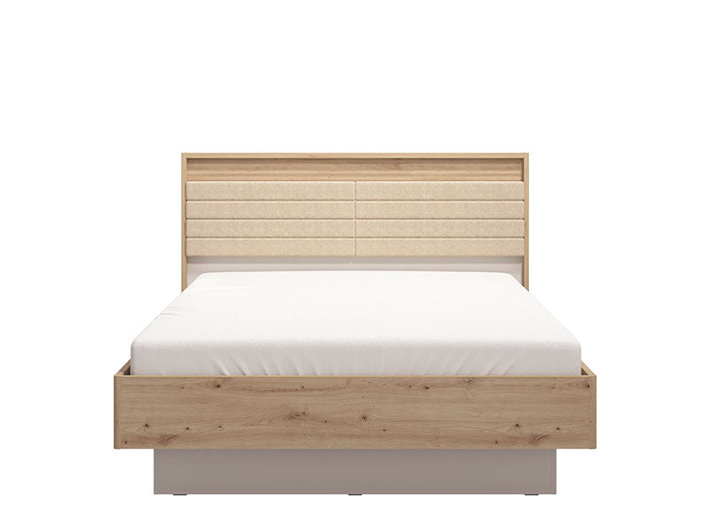 Beds Modena 180 11013685 180*200  Oak/Off White (Limited 3 Months Warranty)