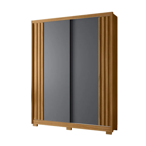 Wardrobe Colorado 044031.7  Freijo/ Grey  (Limited 3 Months Warranty)
