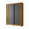 Wardrobe Colorado 044031.7  Freijo/ Grey  (Limited 3 Months Warranty)