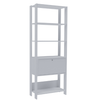 Bookcase Match 4372 4 Shelves  63*32*166Cm White (Limited 3 Months Warranty)