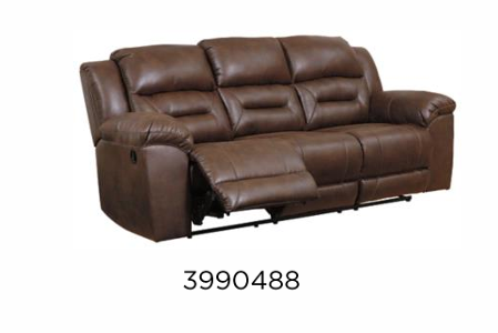 SOFA STONELAND RECLINING 3 SEATER 3990488 106.6CM*228.6CM*104.1CM