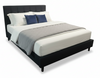 Beds Sf1067 Super Queen  160*200  Linen Black (Limited 3 Months Warranty )