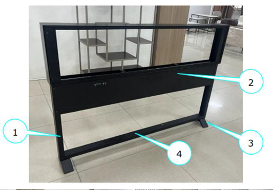QUEEN METAL BEDDING FIXTURE 100-17