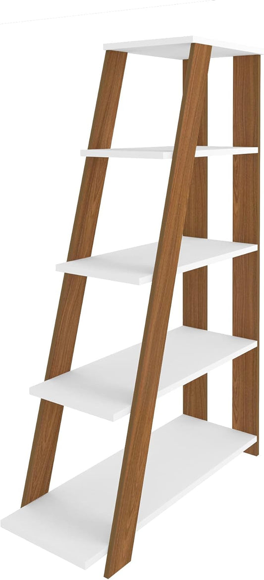 Bookcase Star 5945 4 Shelves  81.8*34.134Cm Freijo/White (Limited 3 Months Warranty)