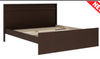 Beds ref 1167 king 180*200 tobacco (limited 3 months warranty)