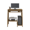 Office Table Pixel 3802 Computer Desk With Cpu Space And Keyboard Slides  69*40*74.5Cm Pine (Limited 3 Months Warranty)