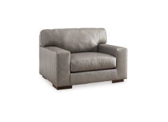 SOFA LOMBARDIA LEATHER CHAIR AND HALF 5730323 1295.4mm W x 1041.4mm D x 863.6mm H