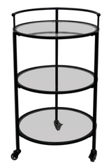 ACCESSORIES BAR CART A54000030 78.9CM*48.0CM*48.0CM BLACK