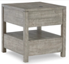 COFFEE TABLE KRYSTANZA RECTANGULAR END TABLE T990-3 60.9CM*56.2CM*61.5CM WEATHERED GR