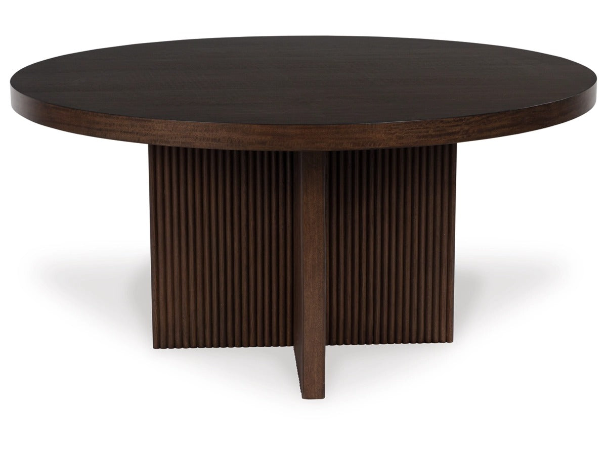 DINING TABLE ROUND KORESTONE D689-50