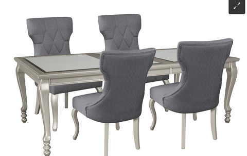Dining Table Coralayne (1 Table + 6 Chairs) Package