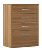Commode Astral 4460/134 4 Drawers  62*86*41Cm Almond (Limited 3 Months Warranty)