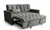 Sofa Bed YL-91841 Loveseat Sleeper GREY (limited 3 months warranty )