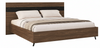 Beds Rome King 180*200 Walnut (Limited 3 Months Warranty)