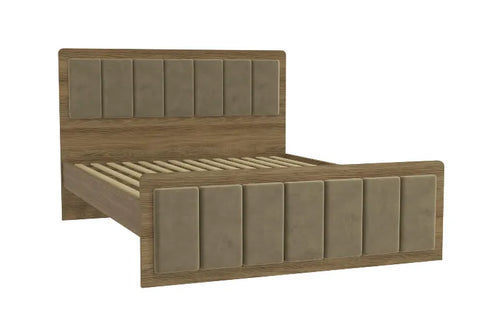 Beds N830-Ng Queen 160*200  Nogueira  (Limited 3 Months Warranty)