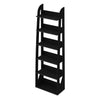 Bookcase Floripa 4364 6 Shelves  60*30*183.5Cm Black (Limited 3 Months Warranty)