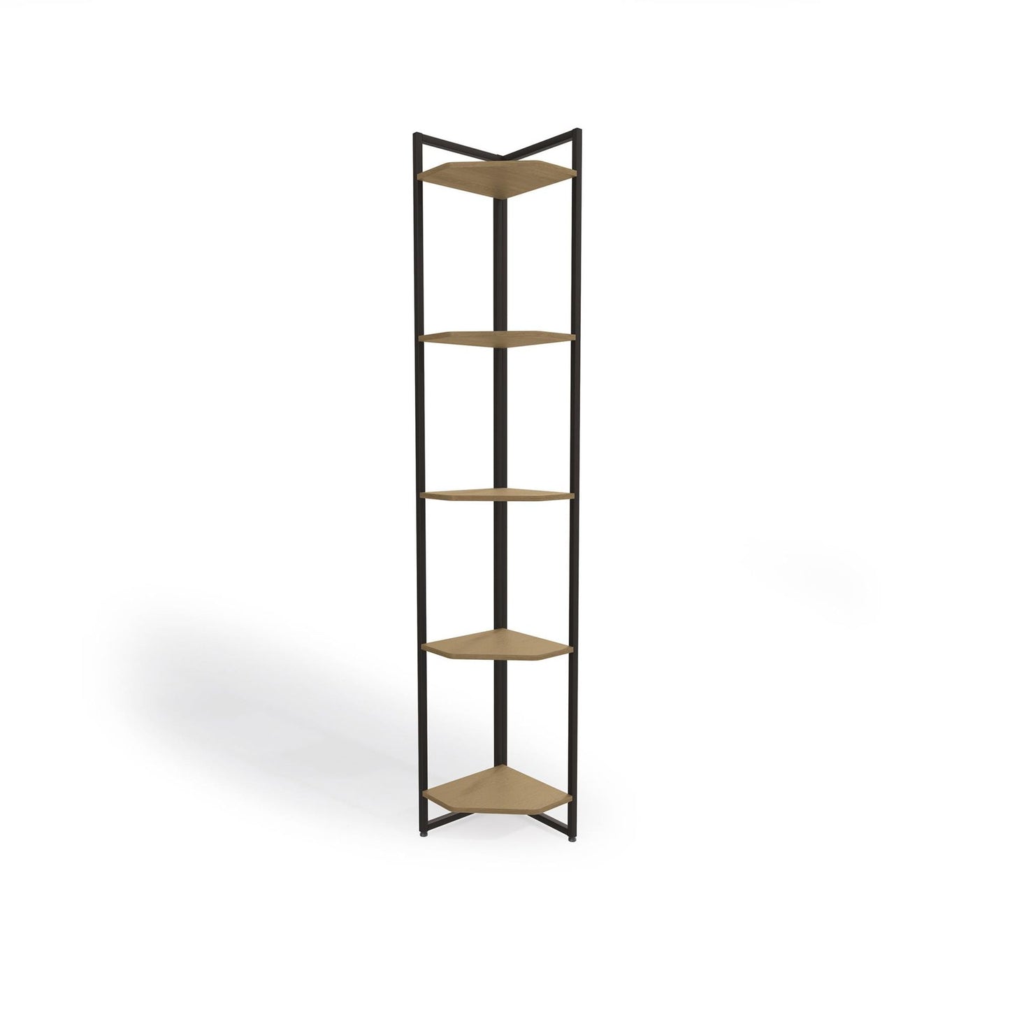 Bookcase Li022-Frprf Corner Shelve  202*31*31Cm  (Limited 3 Months Warranty)