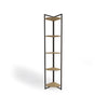 Bookcase Li022-Frprf Corner Shelve  202*31*31Cm  (Limited 3 Months Warranty)