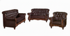 Sofa Angela 1316 321 Wooden Legs 99.0Cm*213.3Cm*88.0Cm Pu 5281A(Brown)