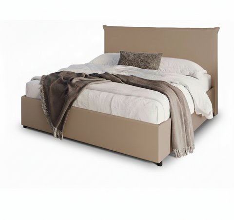 Beds Sf950 Linen 180*200 Brown