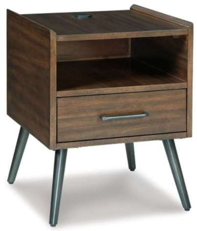 COFFEE TABLE CALMONI SQUARE END TABLE T916-2 60.0CM*45.7CM*45.