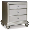 NIGHT STAND CORALAYNE 3 DRAWERS B650-93 74.6CM*66.0CM*48.8CM