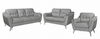 Sofa Santino 1918 321 Metal Legs 95.3Cm*207Cm*91.0Cm Pu 8016 (L/Grey)