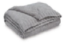 ACCESSORIES THROW ANAWOOD GREY A1001097