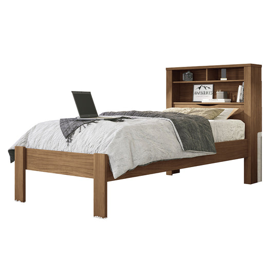 Beds Invicta Single With Drawer 111.5Cm*184.0Cm*215.6Cm Jatoba (Sd)  (No Warranty)