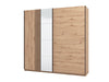 Wardrobe Ascalon 220 Og 2 Sliding Doors  220*61*217.5Cm Light Brown (Limited 3 Months Warranty)