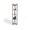 Bookcase Li022-Frprf Corner Shelve  202*31*31Cm  (Limited 3 Months Warranty)