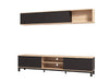 Tv Stand Monaco 11013510 218*40*47.5Cm  Light Brown/Black (Limited 3 Months Warranty)