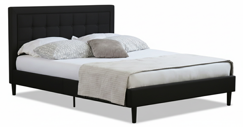 Beds Sf1052 1009-31  Linen 180*200 Black (Limited 3 Months Warranty)