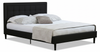 Beds Sf1052 1009-31  Linen 180*200 Black (Limited 3 Months Warranty)