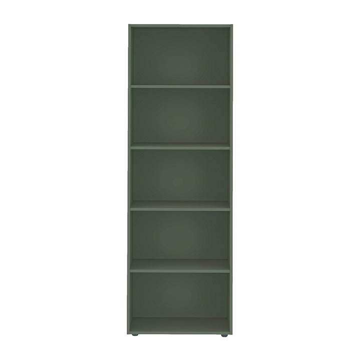 Bookcase Multy 4583 Five Shelves  60*30*180Cm Mint  (Limited 3 Months Warranty)