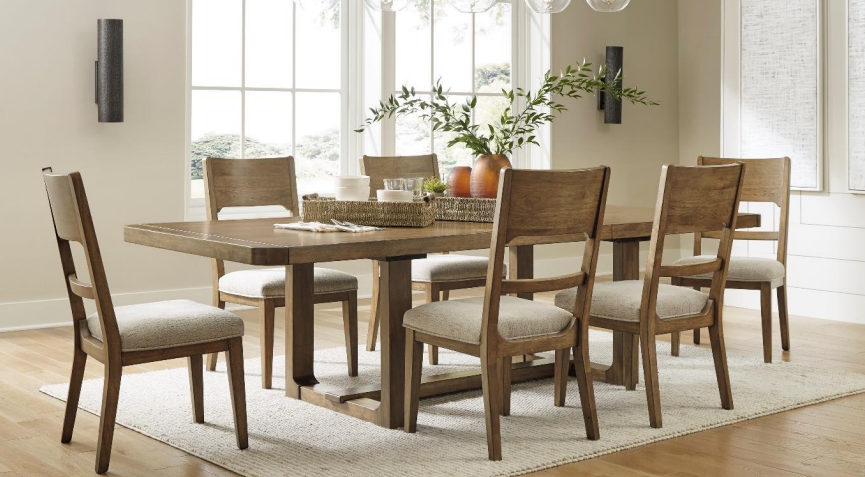 DINING TABLE CABALYNN (1 TABLE + 10 CHAIRS) PACKAGE