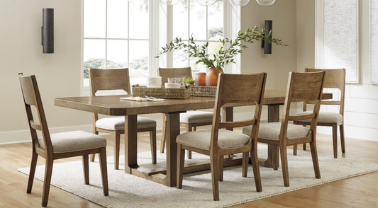 DINING TABLE CABALYNN (1 TABLE + 10 CHAIRS) PACKAGE